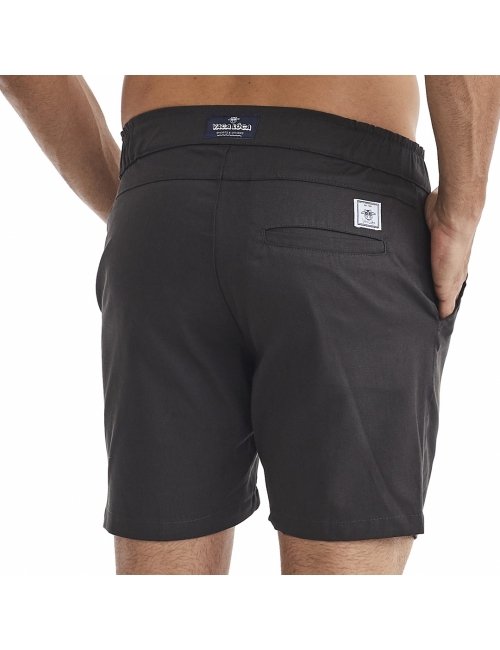 Bermuda Masculina Sarja El Stico Smart Fit Chumbo Na Vaca L Ca Shop Now