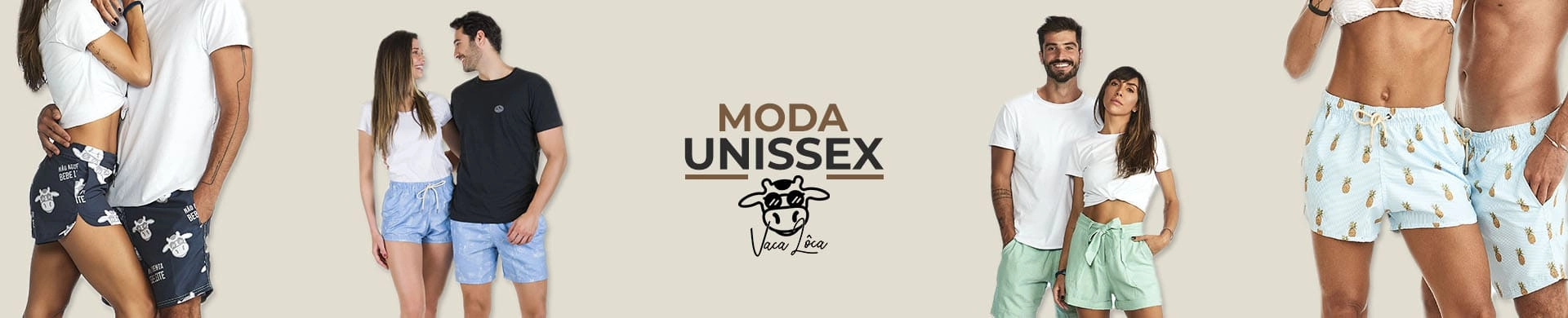 Vaca Lôca Camisetas Unissex 