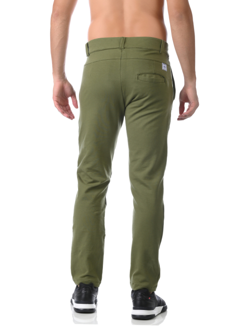 Calça Alfaiataria Moletom Masculina - Verde Cactus