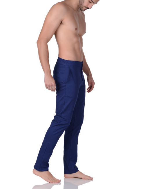 Calça de Sarja Social Sport SmartFit Azul Marinho