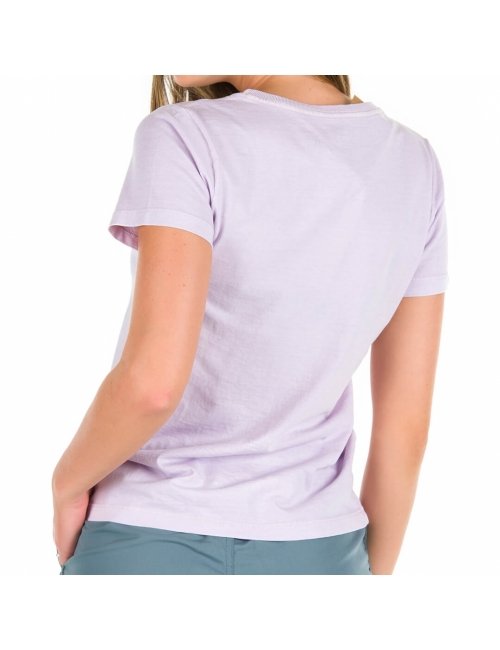 Camiseta Feminina Básica Lilás Baby Look 