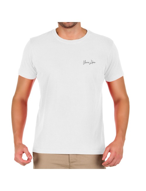 Camiseta Masculina Enjoy The Journey - Branca