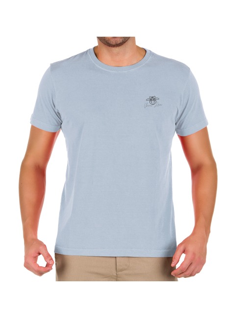 Camiseta Masculina Nossa Vaca Voa - Azul