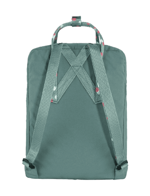 Mochila Fjällräven Kânken Clássica Unissex - Frost Green Confetti Pattern