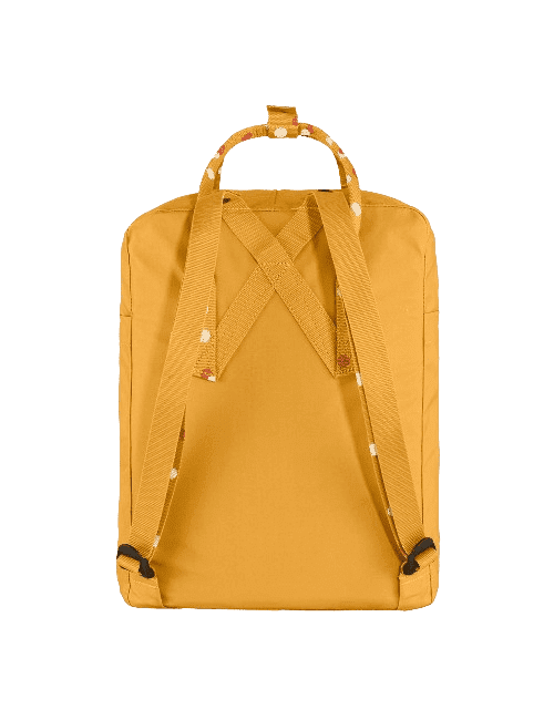 Mochila Fjällräven Kânken Clássica Unissex - Ochre Confetti Pattern