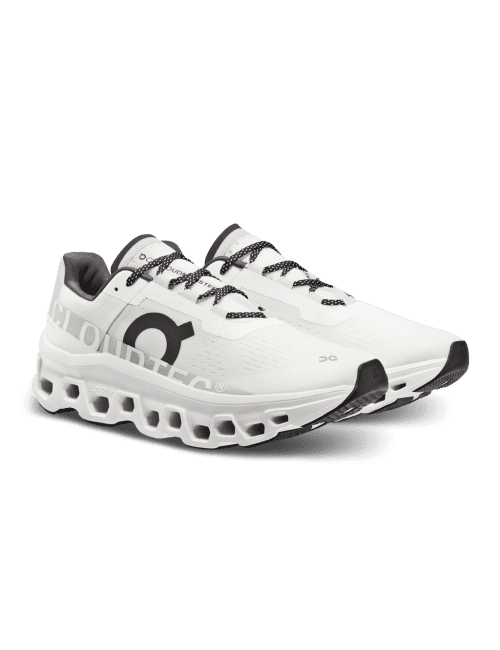 On Running Cloudmonster Masculino Undyed-White White