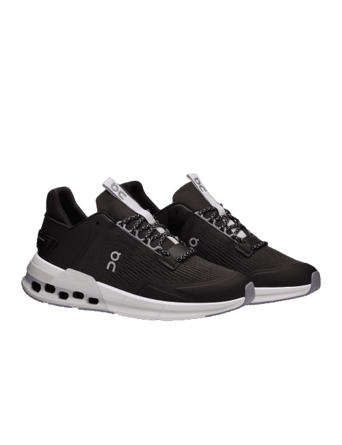 On Running Cloudnova Flux Feminino Black Feather