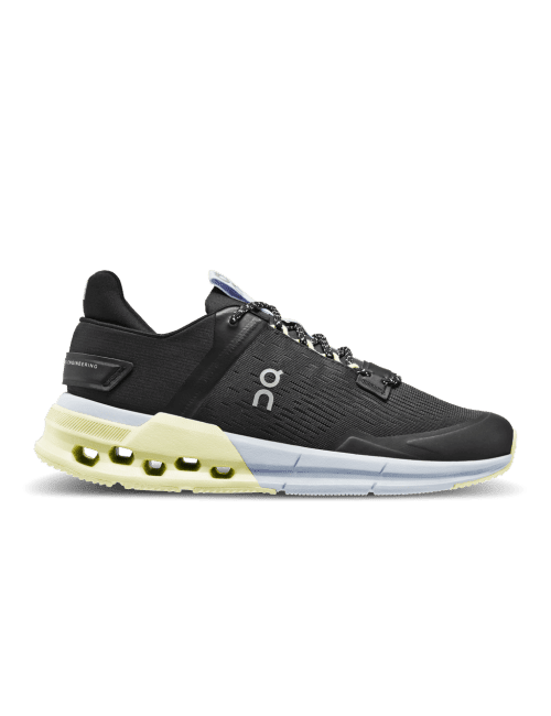 On Running Cloudnova Flux Feminino Black Hay