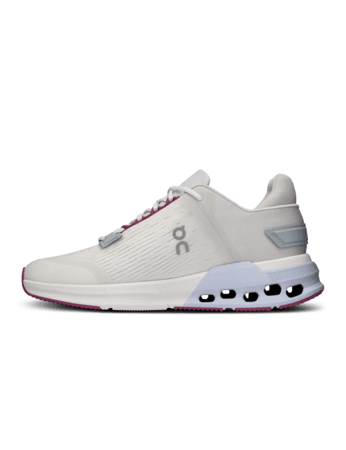 On Running Cloudnova Flux Feminino Undyed-White Heather