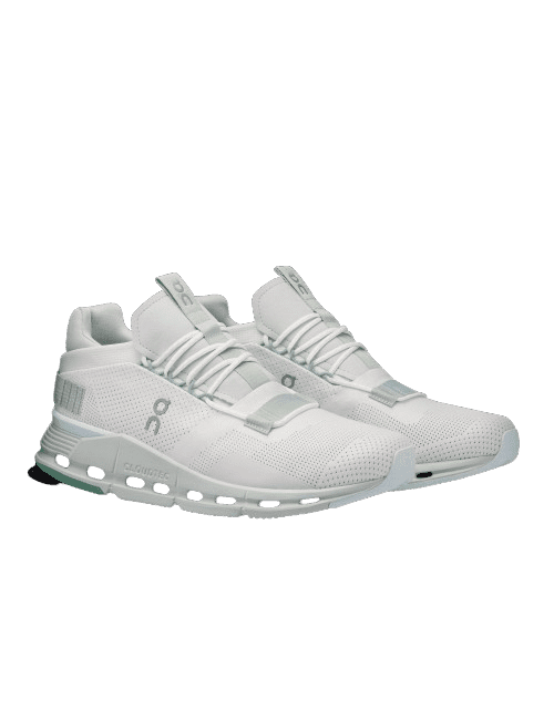 On Running Cloudnova Masculino Undyed White Glacier