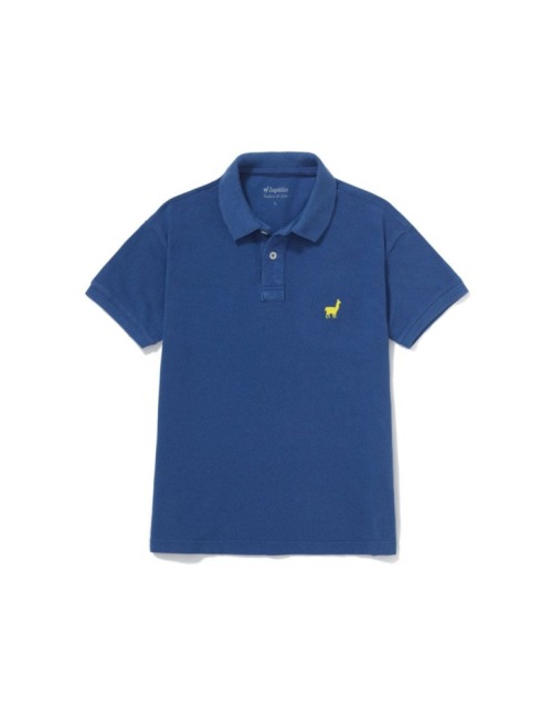 Polo Infantil Zapalla Malha Piquet Boys - Azul Índigo