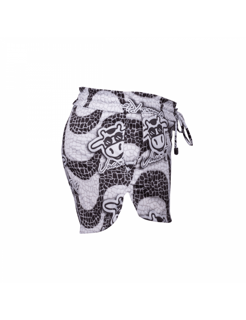 Short Feminino Praia Calçada Copacabana Cós Liso 