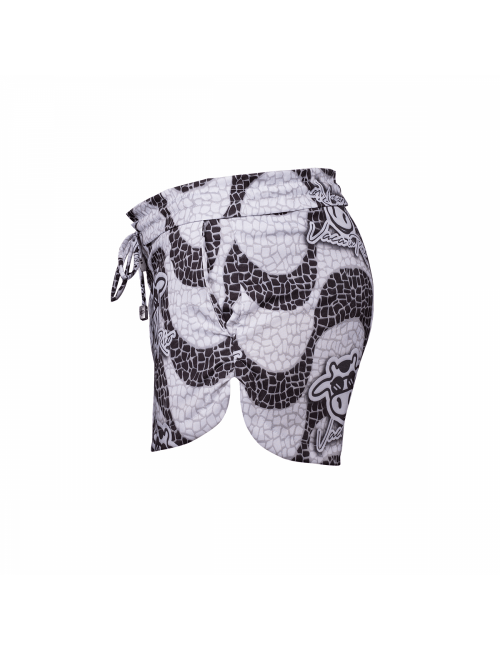 Short Feminino Praia Calçada Copacabana Cós Liso 