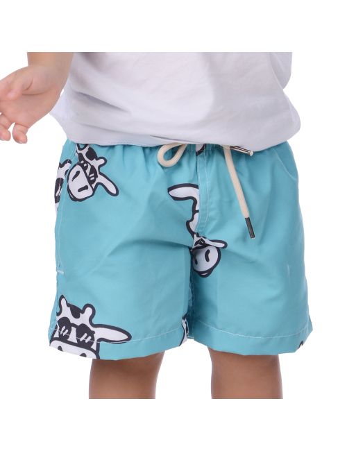 Short Infantil Praia Masculino Tifany Vaca Lôca