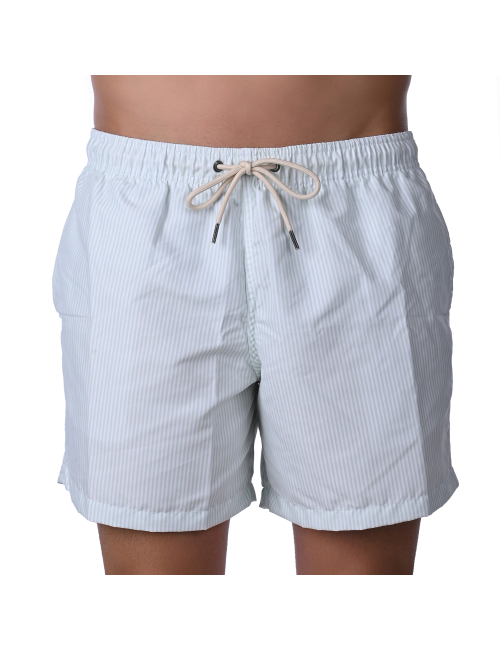 Short Masculino Praia Verde Tifany Listrado Maldivas