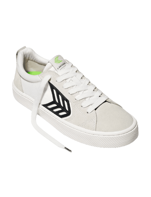 Tênis Cariuma Catiba Pro Low - Off White Black