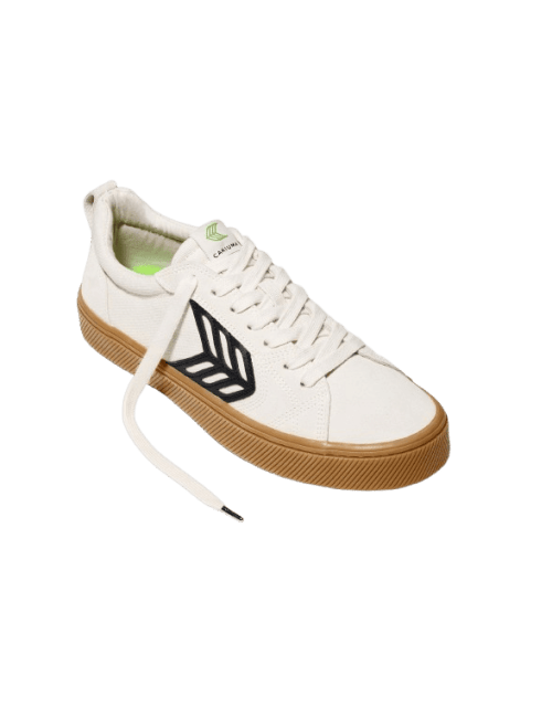 Tênis Cariuma Catiba Pro Low - Off White Gum Black