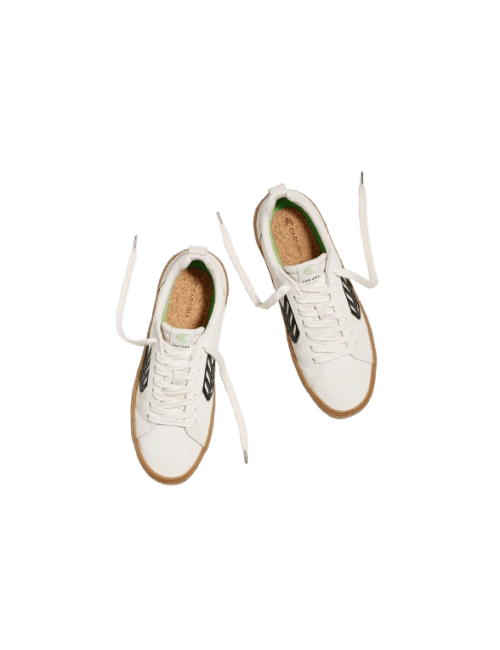 Tênis Cariuma Catiba Pro Low - Off White Gum Black