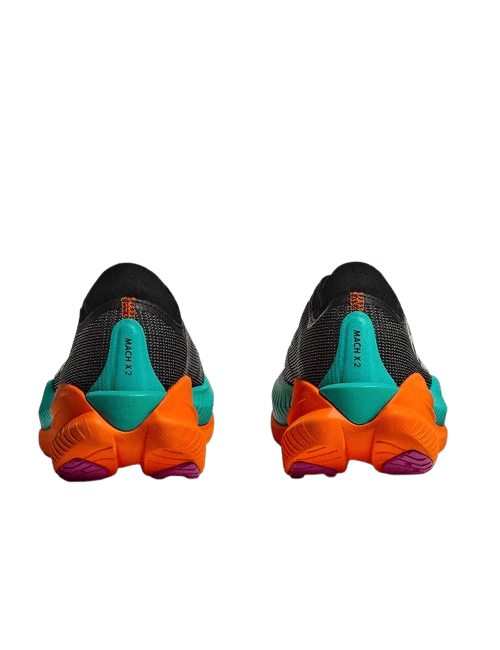 Tênis Hoka Mach X Masculino - Preto Com Laranja