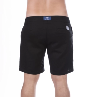 Bermuda Masculina Linho Alfaiataria Capri Smart Fit Preta