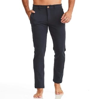 Calça Alfaiataria Moletom Masculina Preta