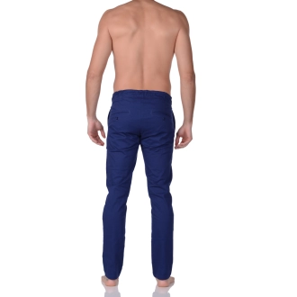 Calça de Sarja Social Sport SmartFit Azul Marinho