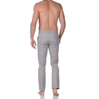 Calça de Sarja Social Sport SmartFit Cinza