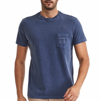 Camiseta Masculina Bolso Azul Marinho - Its All About Love