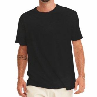 Camiseta Masculina Básica - Preta