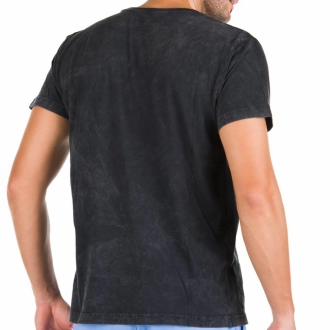 Camiseta Masculina Básica Preto Reativo