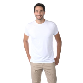 Camiseta Masculina BASICOW - Algodão Egípcio Branca