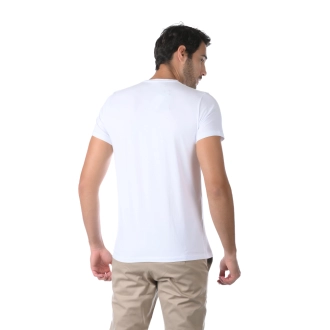 Camiseta Masculina BASICOW - Algodão Egípcio Branca