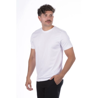 Camiseta Masculina BASICOW - Algodão Egípcio Petenatii Branca