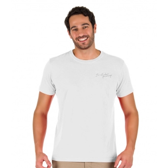 Camiseta Masculina BBQ Branca