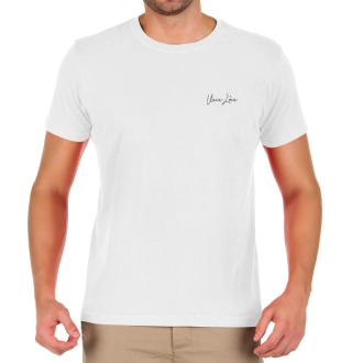 Camiseta Masculina Enjoy The Journey - Branca