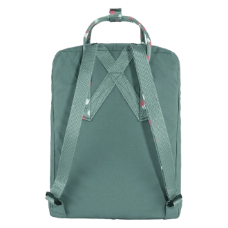 Mochila Fjällräven Kânken Clássica Unissex - Frost Green Confetti Pattern