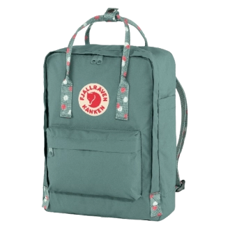 Mochila Fjällräven Kânken Clássica Unissex - Frost Green Confetti Pattern