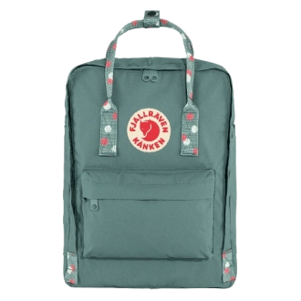 Mochila Fjällräven Kânken Clássica Unissex - Frost Green Confetti Pattern