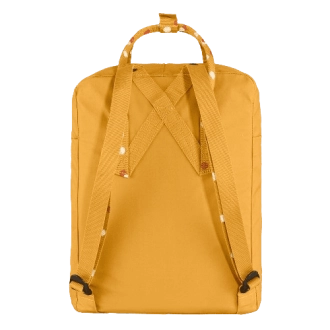 Mochila Fjällräven Kânken Clássica Unissex - Ochre Confetti Pattern