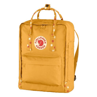 Mochila Fjällräven Kânken Clássica Unissex - Ochre Confetti Pattern