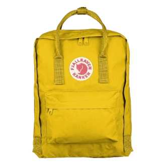 Mochila Fjällräven Kânken Clássica Unissex - Warm Yellow