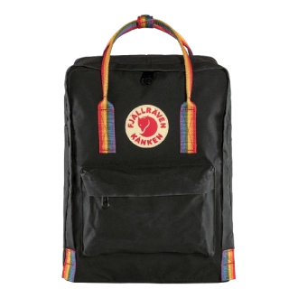 Mochila Fjällräven Kânken Rainbow - Black