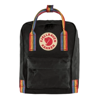 Mochila Fjällräven Kânken Rainbow Mini - Black