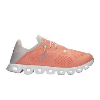 On Running Cloud Coast 5 Feminino Flamingo Pearl