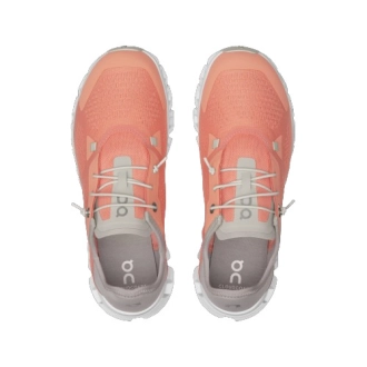 On Running Cloud Coast 5 Feminino Flamingo Pearl