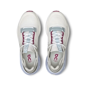 On Running Cloudnova Flux Feminino Undyed-White Heather