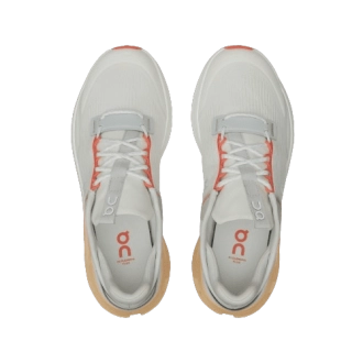 On Running Cloudnova Flux Feminino Undyed-White Savannah