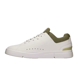 On Running The Roger Advantage Masculino White Olive