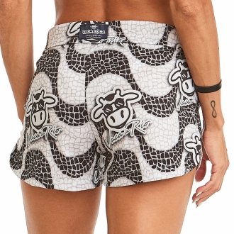 Short Feminino Praia Calçada Copacabana Cós Liso 