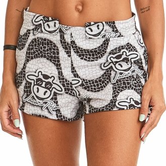 Short Feminino Praia Calçada Copacabana Cós Liso 